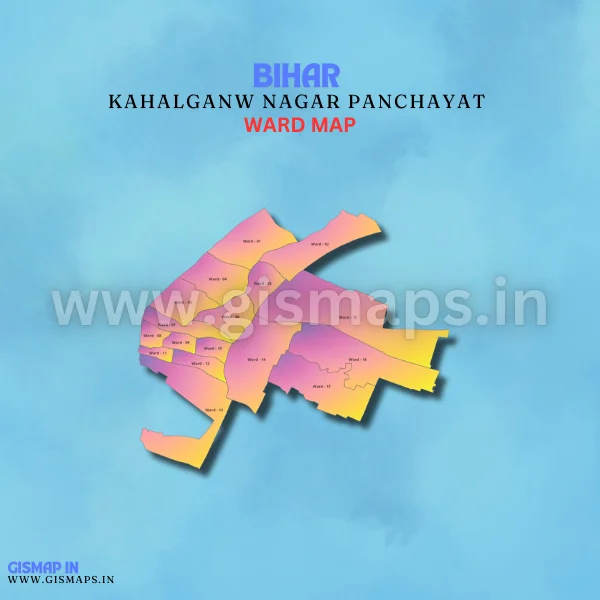 Kahalganw Nagar Panchayat Ward Map